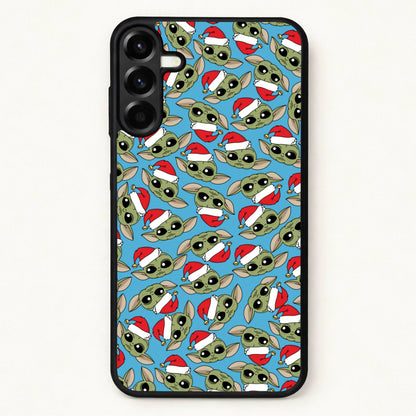 Baby Yoda Christmas Pattern Phone Case for Galaxy A37