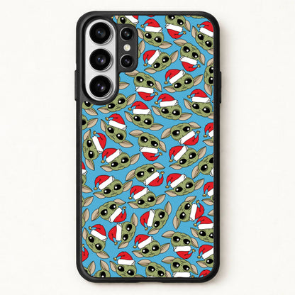 Baby Yoda Christmas Pattern Phone Case for Galaxy S26 Ultra
