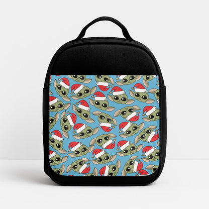 Baby Yoda Christmas Pattern Lunchbox