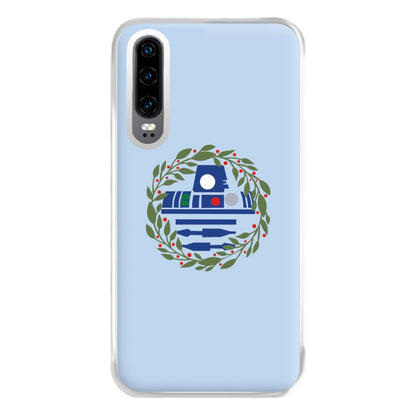 R2D2 Christmas Wreath Phone Case for Huawei P30