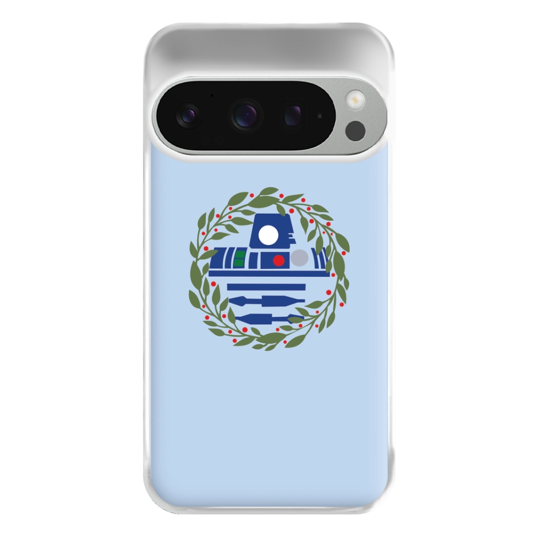 R2D2 Christmas Wreath Phone Case for Google Pixel 9 Pro XL