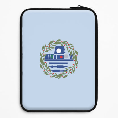 R2D2 Christmas Wreath Universal Laptop Sleeve