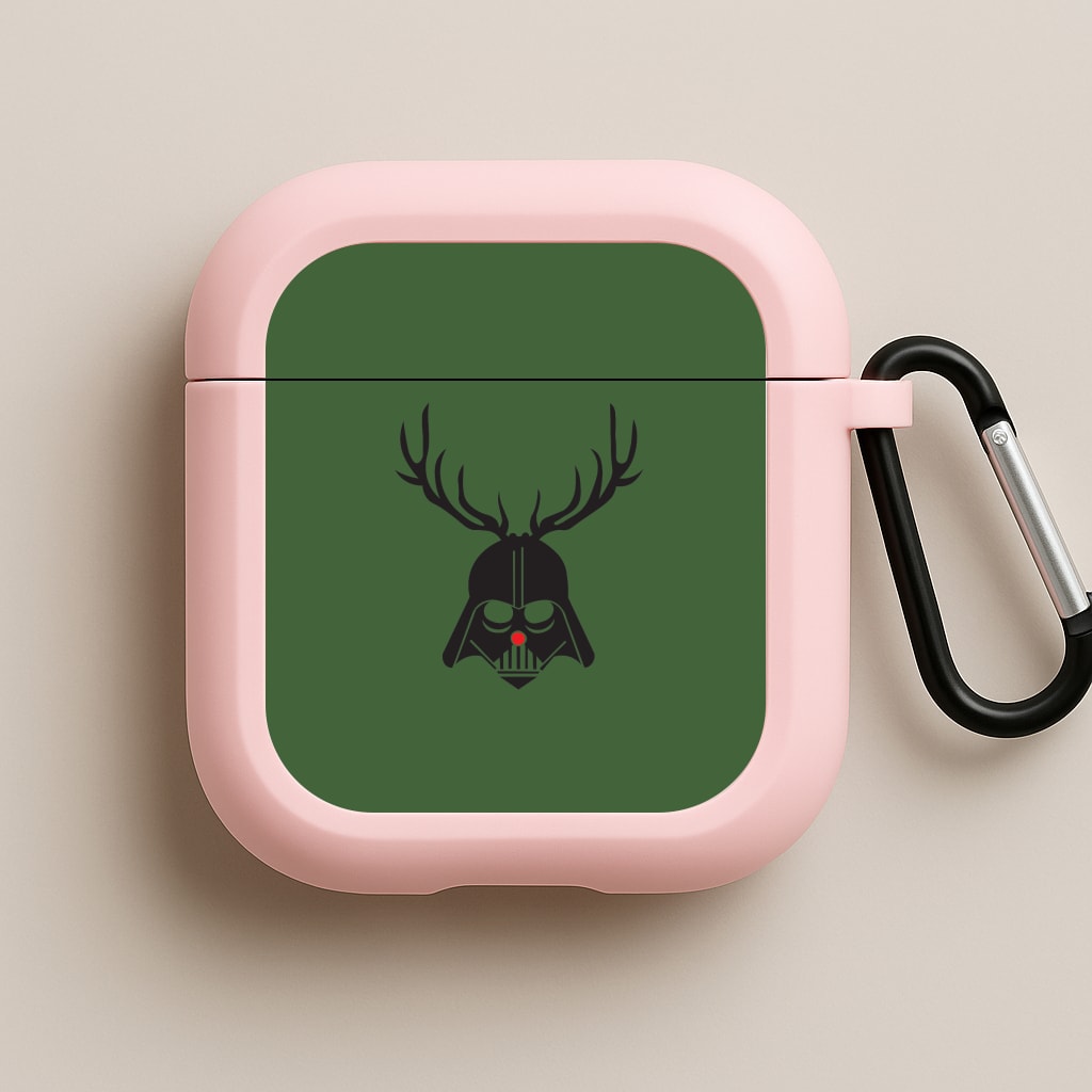 Christmas Darth Vader Pink AirPods Case