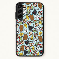 Star Wars Christmas Pattern Phone Case for Galaxy A57
