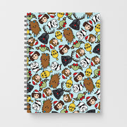 Star Wars Christmas Pattern Notebook 2