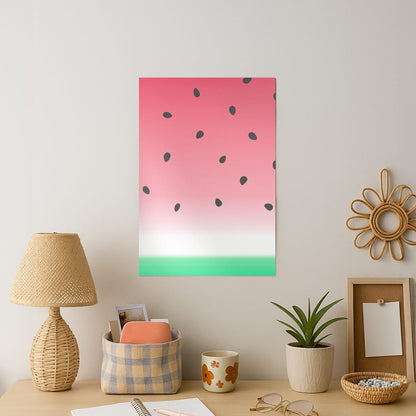 Watermelon Ombre Art Print