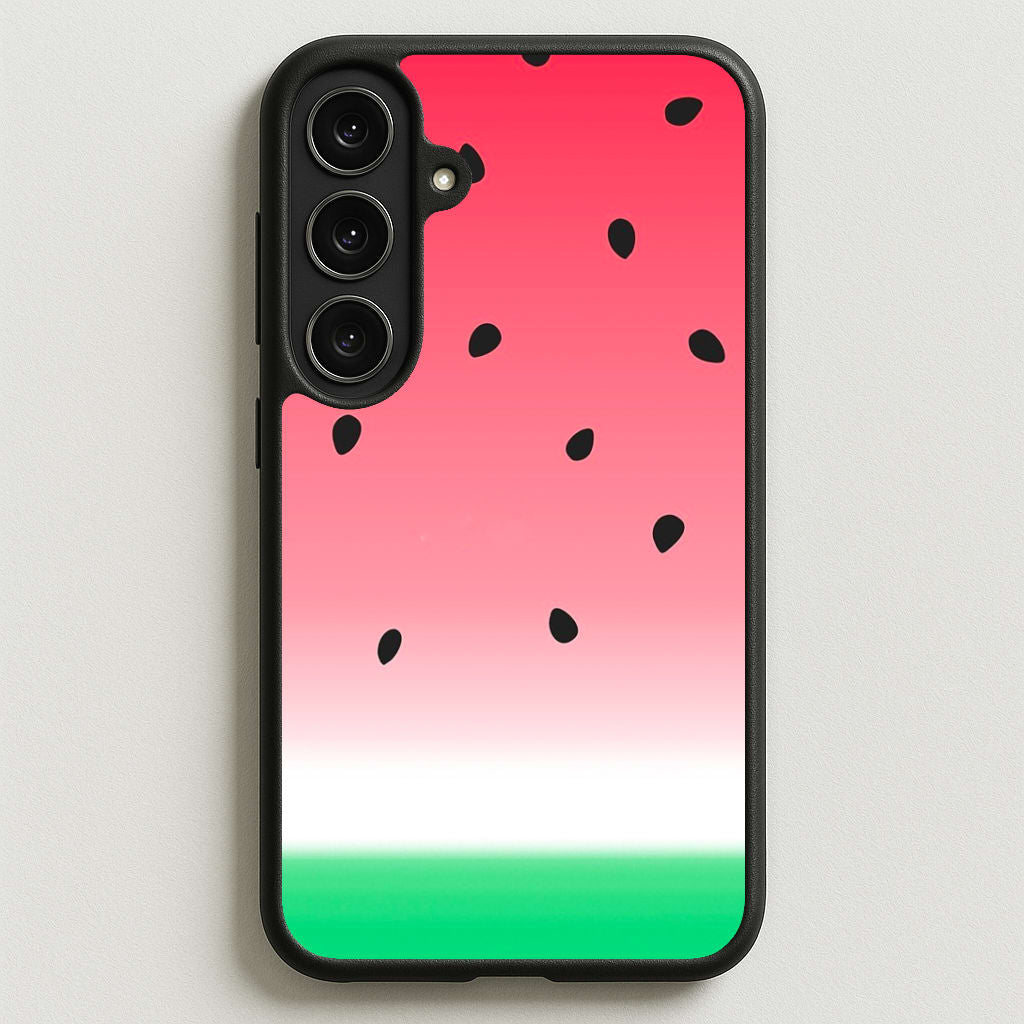 Watermelon Ombre Phone Case for Galaxy S25FE