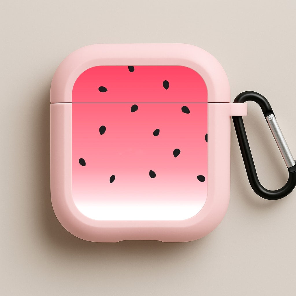Watermelon Ombre Pink AirPods Case