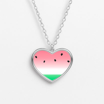 Watermelon Ombre Necklace