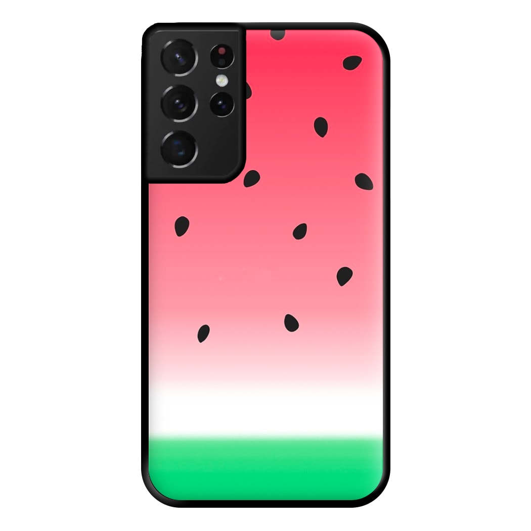 Watermelon Ombre Phone Case for Galaxy S21 Ultra