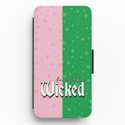 Born To Be Wicked Flip / Wallet Phone Case
