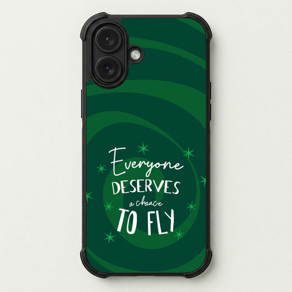 Everyone Deserves A Chance To Fly Phone Case — Bumper case