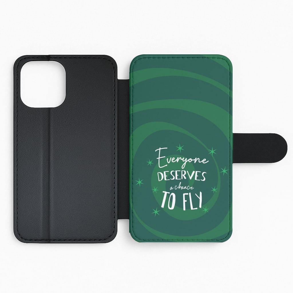 Everyone Deserves A Chance To Fly Flip Phone Case