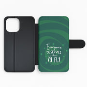 Everyone Deserves A Chance To Fly Flip / Wallet Phone Case 2