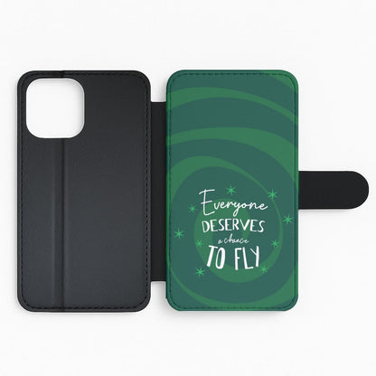 Everyone Deserves A Chance To Fly Flip Phone Case