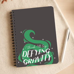 I Think I'll Try Defying Gravity Notepad