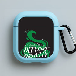 I Think I'll Try Defying Gravity Blue AirPods Case