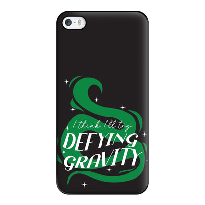 I Think I'll Try Defying Gravity Phone Case for iPhone 5 / 5s / SE 2016