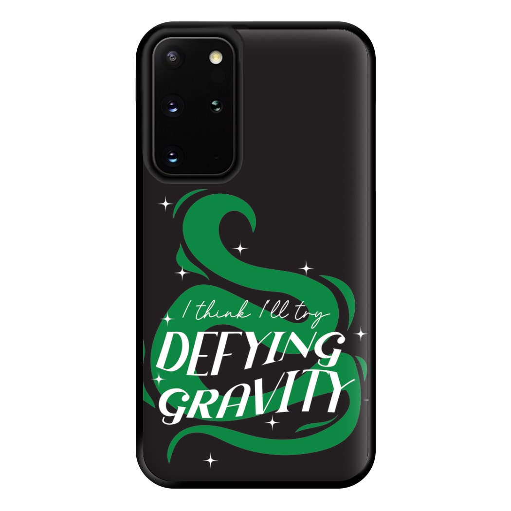 I Think I'll Try Defying Gravity Phone Case for Galaxy S20 Plus