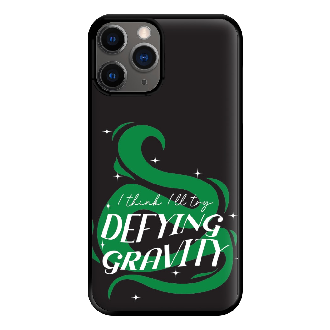 I Think I'll Try Defying Gravity Phone Case for iPhone 12 Pro Max