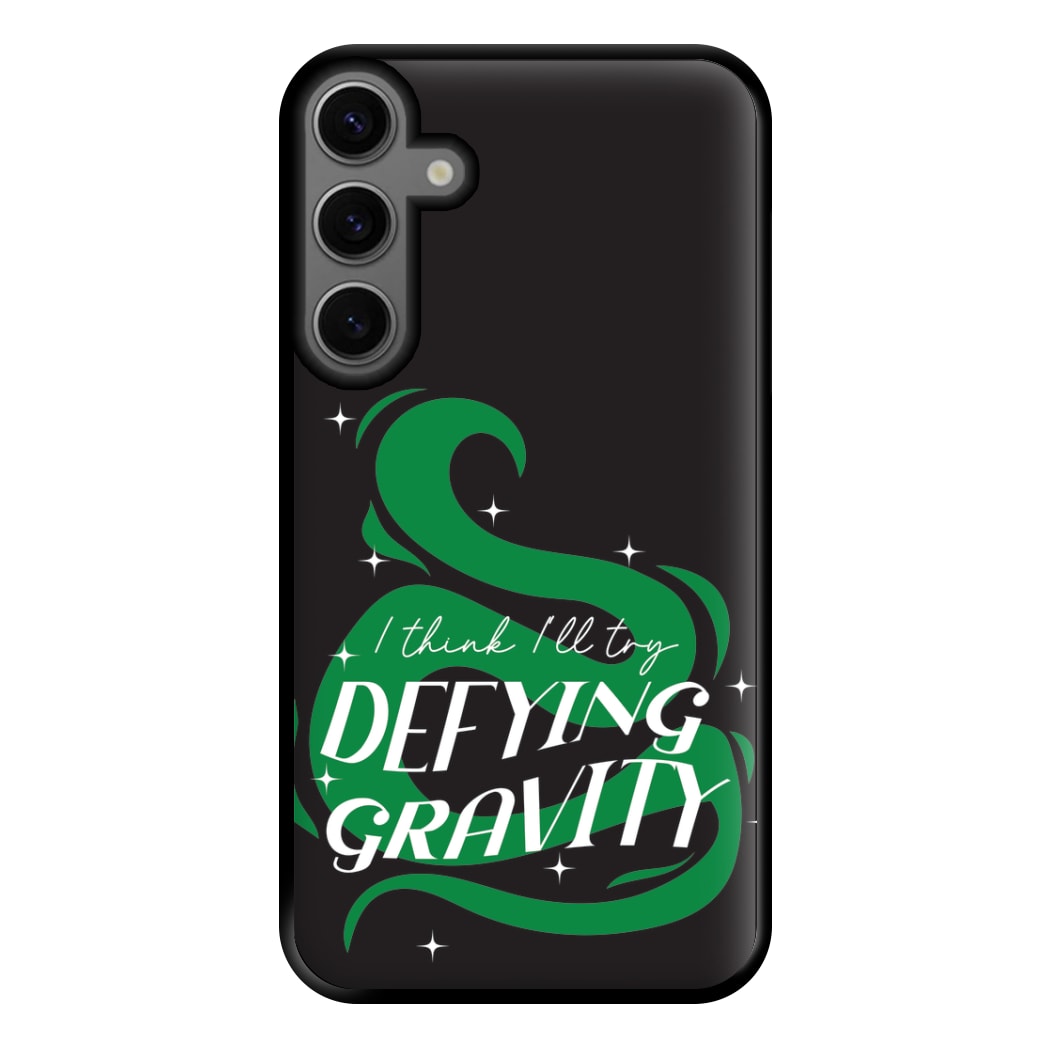 I Think I'll Try Defying Gravity Phone Case for Galaxy S23FE