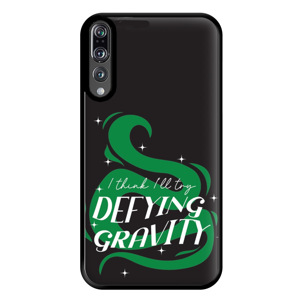 I Think I'll Try Defying Gravity Phone Case for Huawei P20 Pro