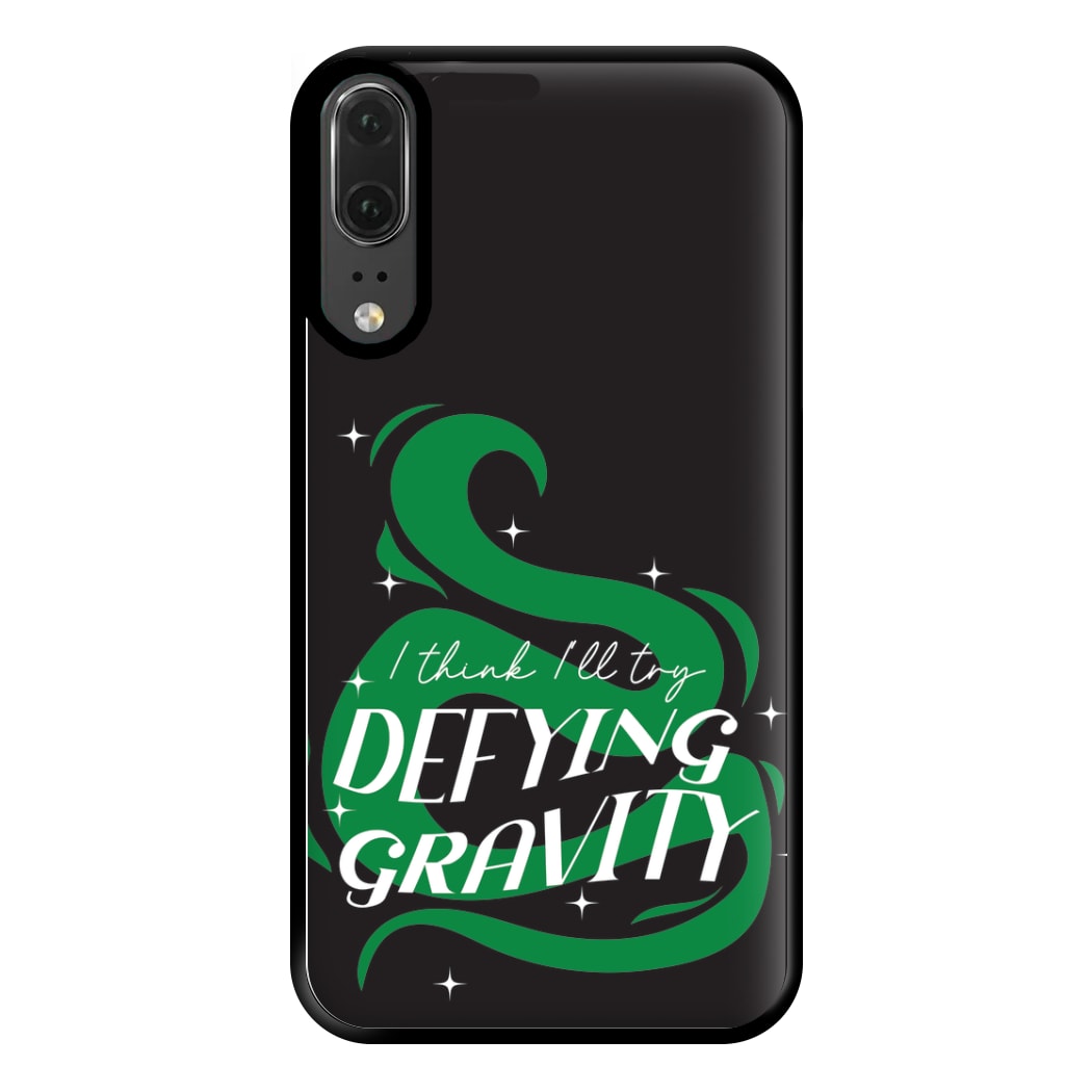 I Think I'll Try Defying Gravity Phone Case for Huawei P20