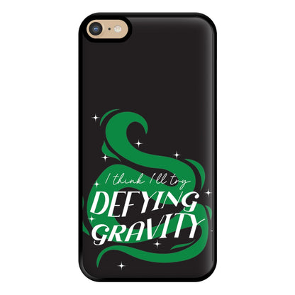 I Think I'll Try Defying Gravity Phone Case for iPhone 6 Plus / 7 Plus / 8 Plus