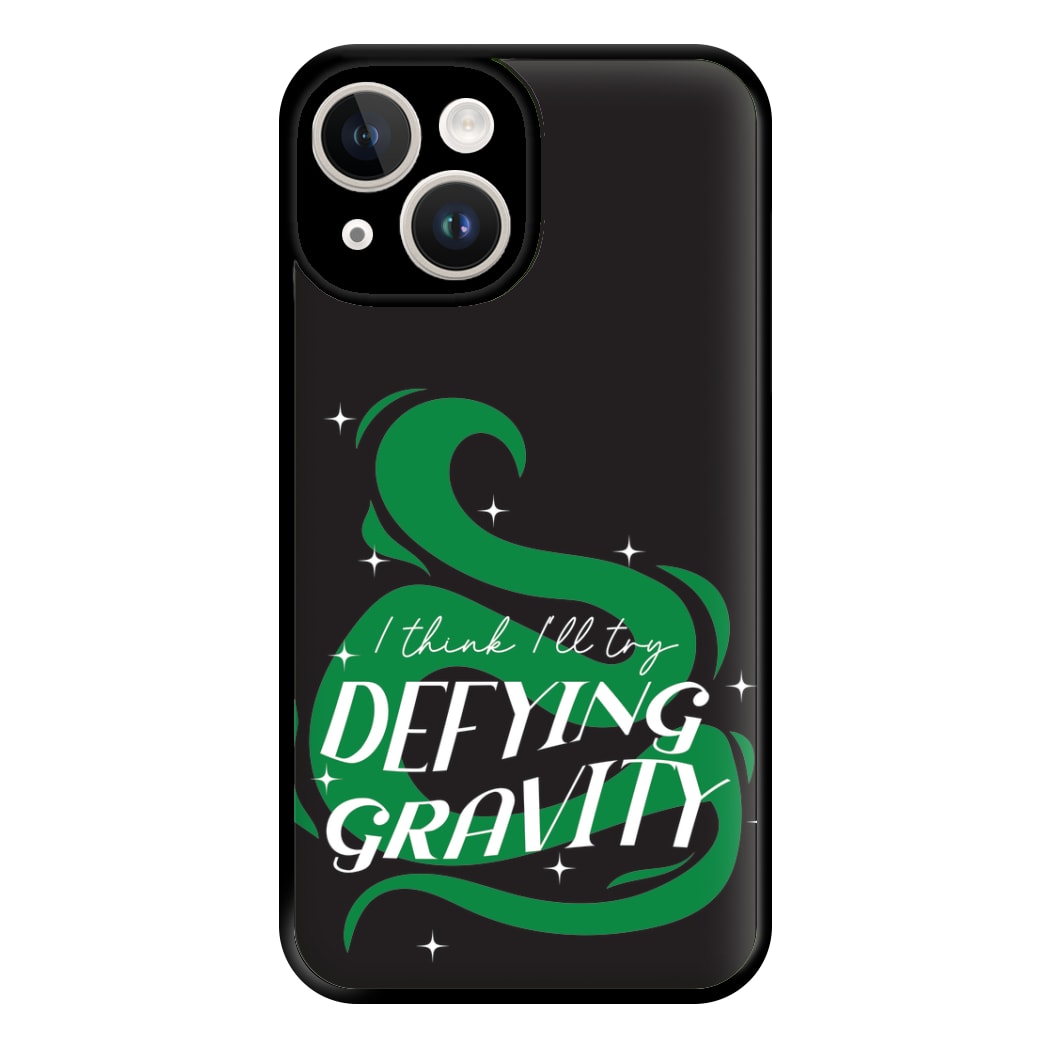 I Think I'll Try Defying Gravity Phone Case for iPhone 14