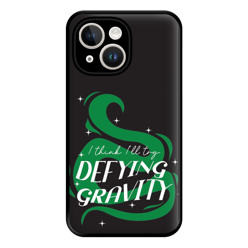 I Think I'll Try Defying Gravity Phone Case for iPhone 14 Plus