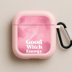 Good Witch Energy Pink AirPods Case