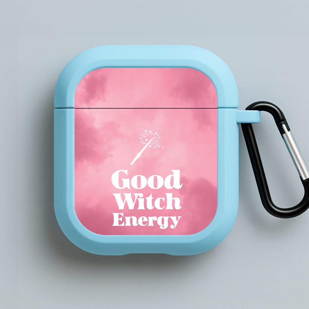 Good Witch Energy Blue AirPods Case