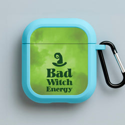 Bad Witch Energy Blue AirPods Case