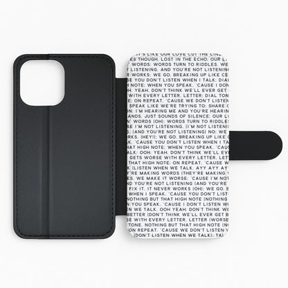 Talk Lyrics - Why Don't We Flip Phone Case