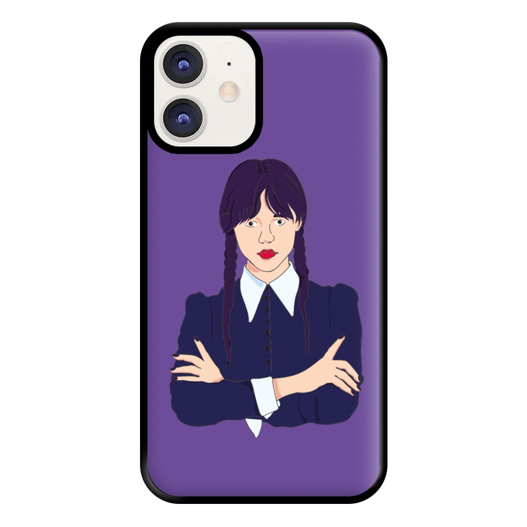 Wednesday Addams Wednesday Phone Case for iPhone 12 / 12 Pro