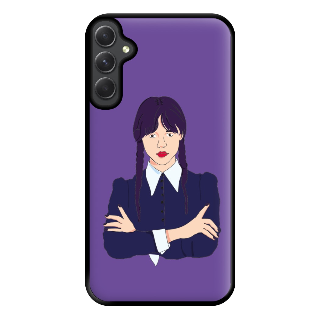 Wednesday Addams Wednesday Phone Case for Galaxy A14