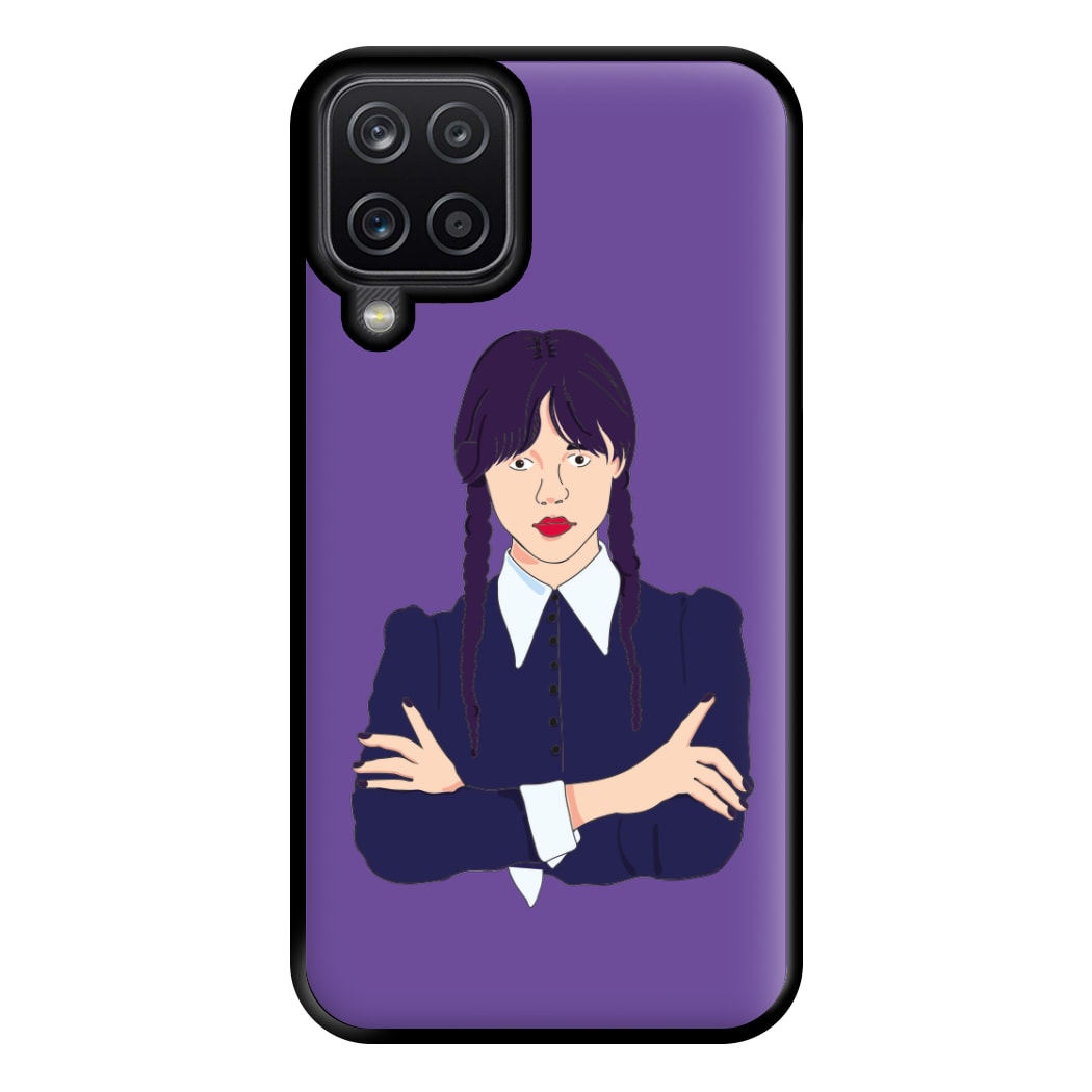 Wednesday Addams Wednesday Phone Case for Galaxy A12