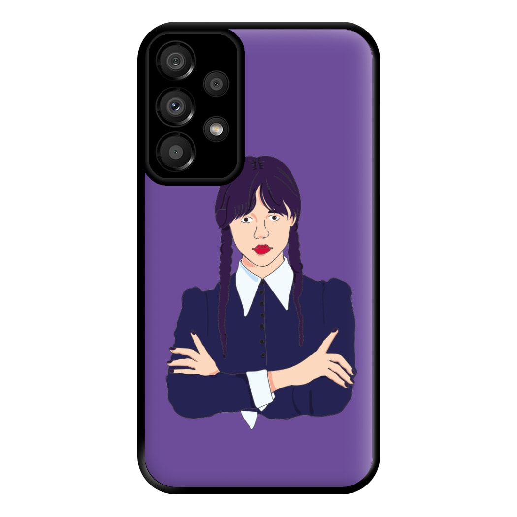 Wednesday Addams Wednesday Phone Case for Galaxy A33