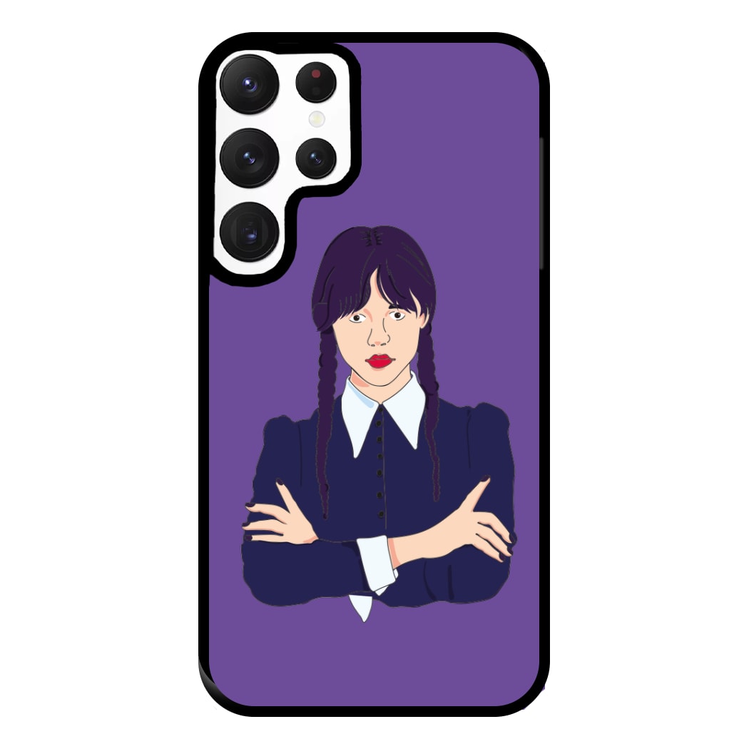 Wednesday Addams Wednesday Phone Case for Galaxy S22 Ultra