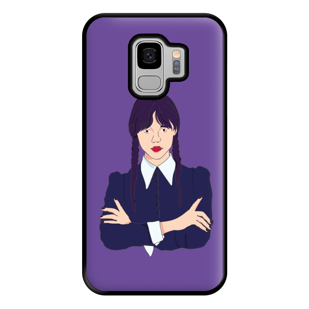 Wednesday Addams Wednesday Phone Case for Galaxy S9 Plus