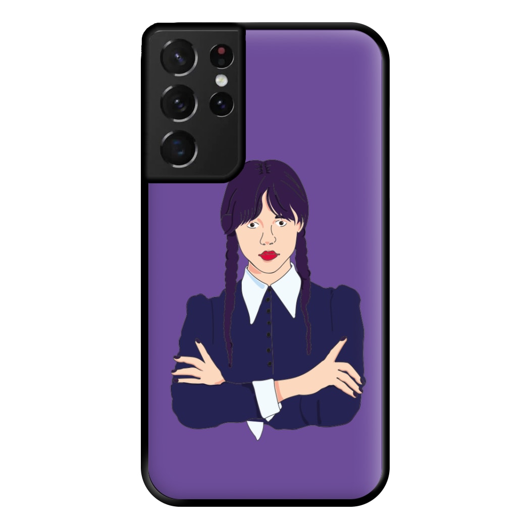 Wednesday Addams Wednesday Phone Case for Galaxy S21 Ultra