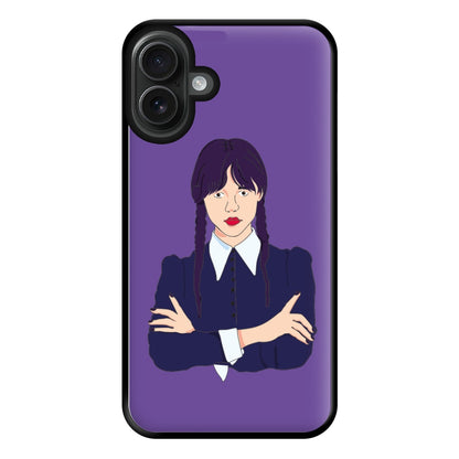 Wednesday Addams Wednesday Phone Case for iPhone 16 Plus