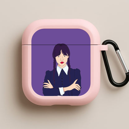 Wednesday Addams Wednesday Pink AirPods Case