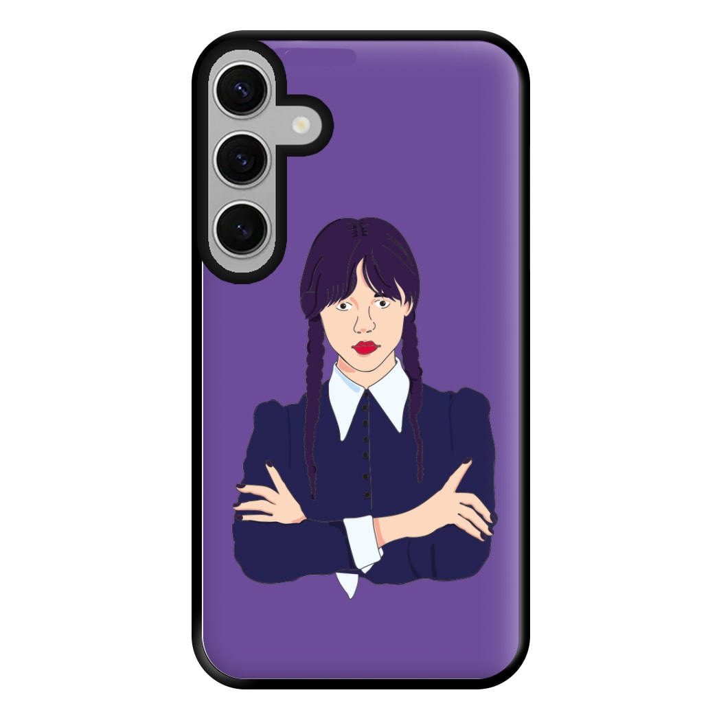 Wednesday Addams Wednesday Phone Case for Galaxy S24FE