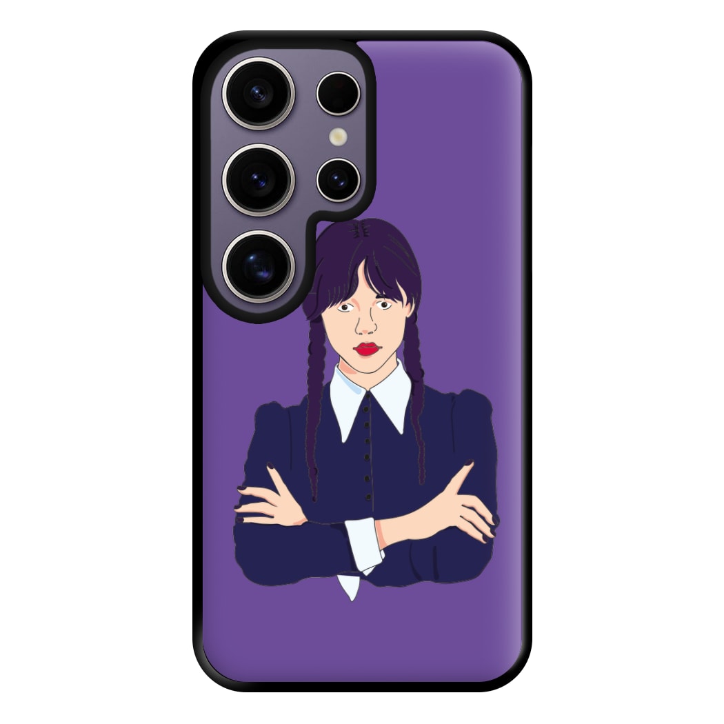 Wednesday Addams Wednesday Phone Case for Galaxy S25 Ultra