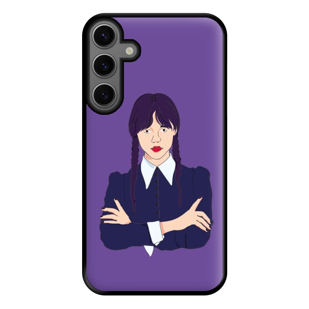 Wednesday Addams Wednesday Phone Case for Galaxy S23FE