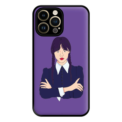 Wednesday Addams Wednesday Phone Case for iPhone 14 Pro Max