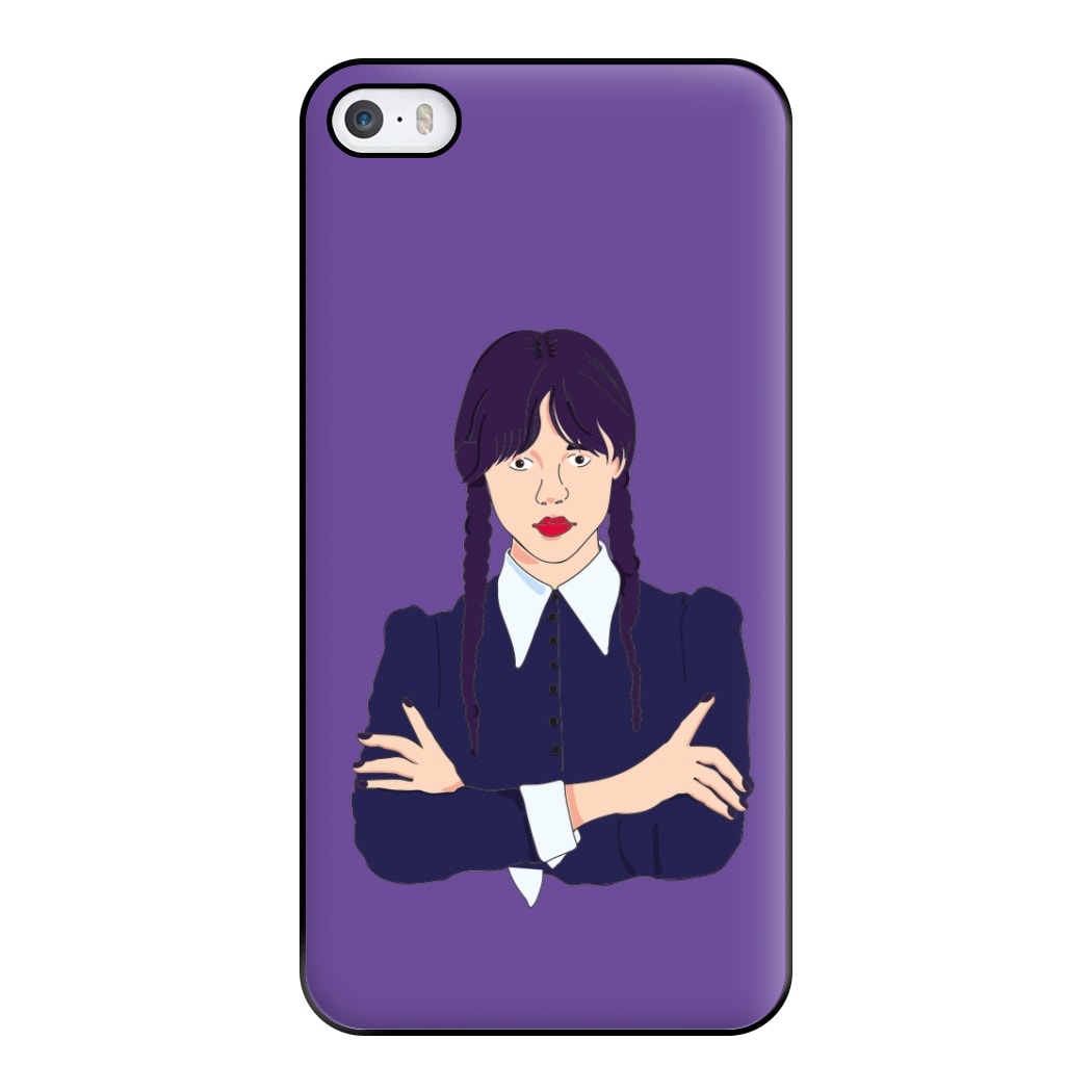 Wednesday Addams Wednesday Phone Case for iPhone 5 / 5s / SE 2016