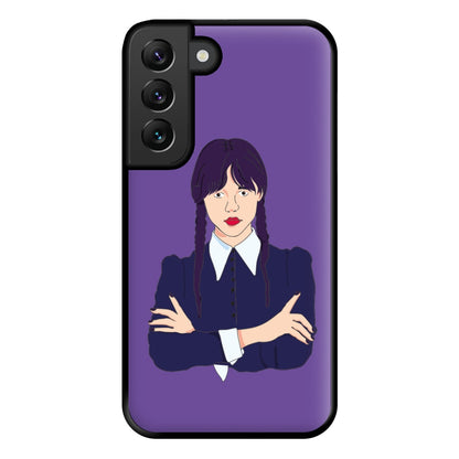 Wednesday Addams Wednesday Phone Case for Galaxy S22 Plus