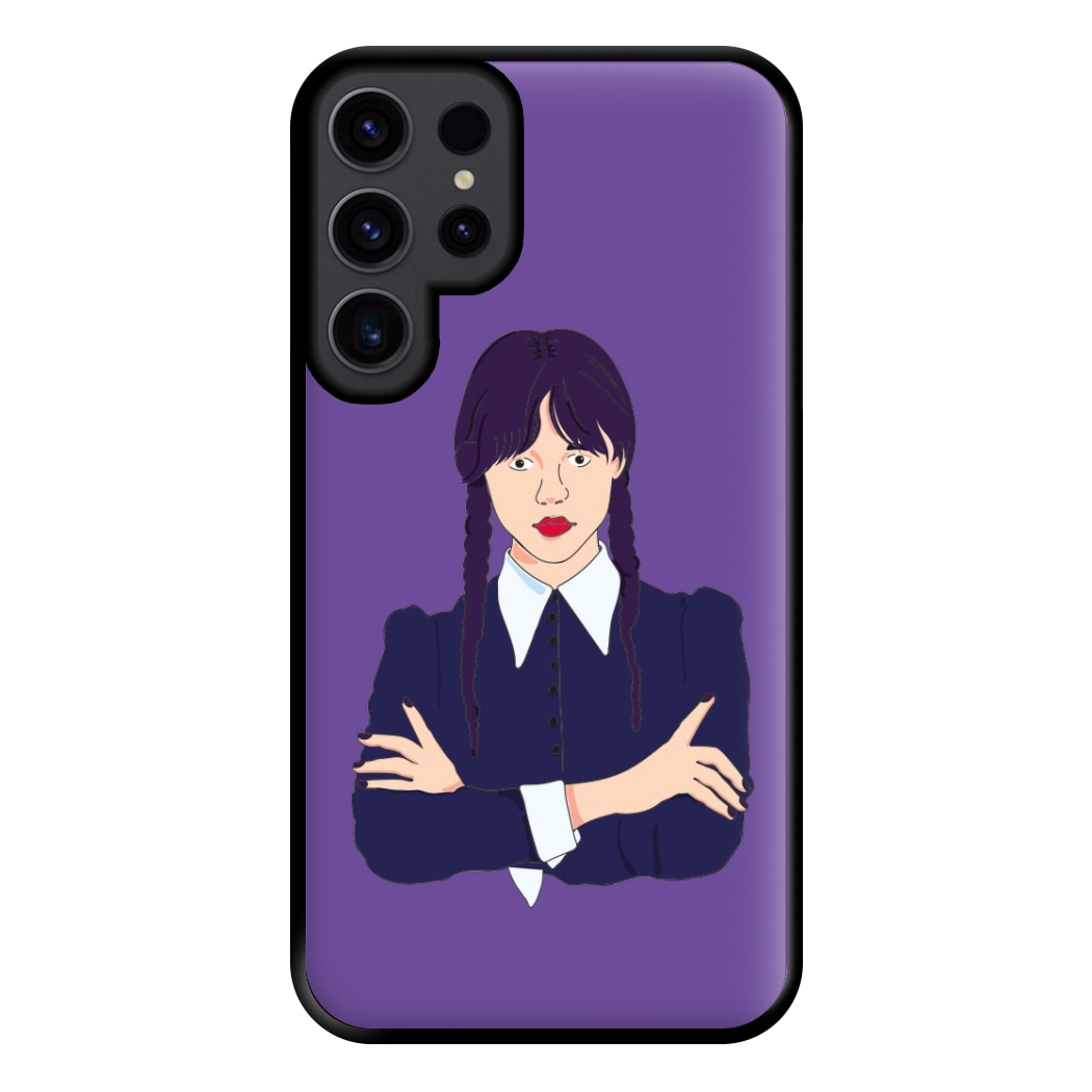 Wednesday Addams Wednesday Phone Case for Galaxy S23 Ultra